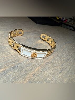 Tory Burch Chain Link Cuff Bracelet